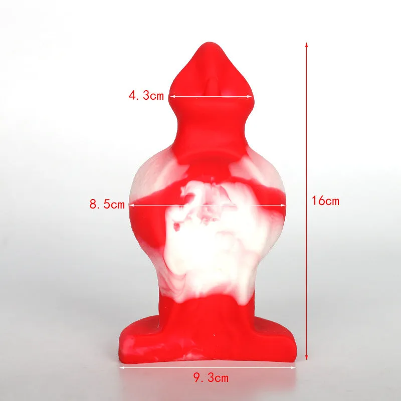 Tibetan Mastiff Fantasy Dildos Butt Plug - Animal Dogdildo Textured Vaginal Anal Sex Toys