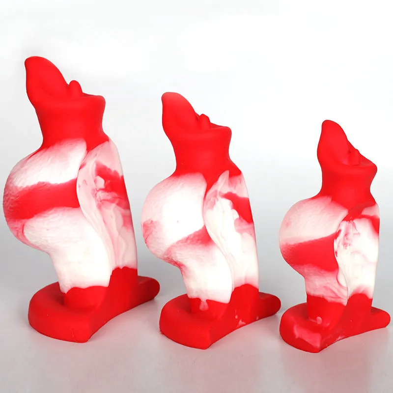 Tibetan Mastiff Fantasy Dildos Butt Plug - Animal Dogdildo Textured Vaginal Anal Sex Toys