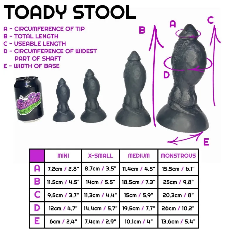 Toady Stool 'Fire Frog' x-small soft (OO30)