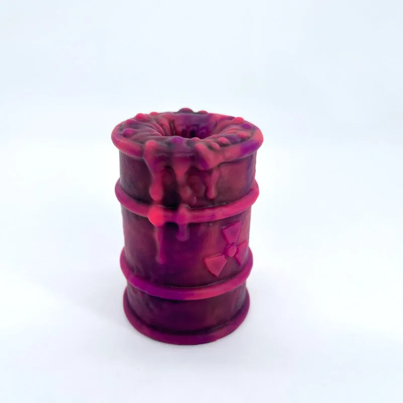 Toxxxik 'Cyclamen' #2 soft (OO30) mini closed-end pen/stroker (trans)