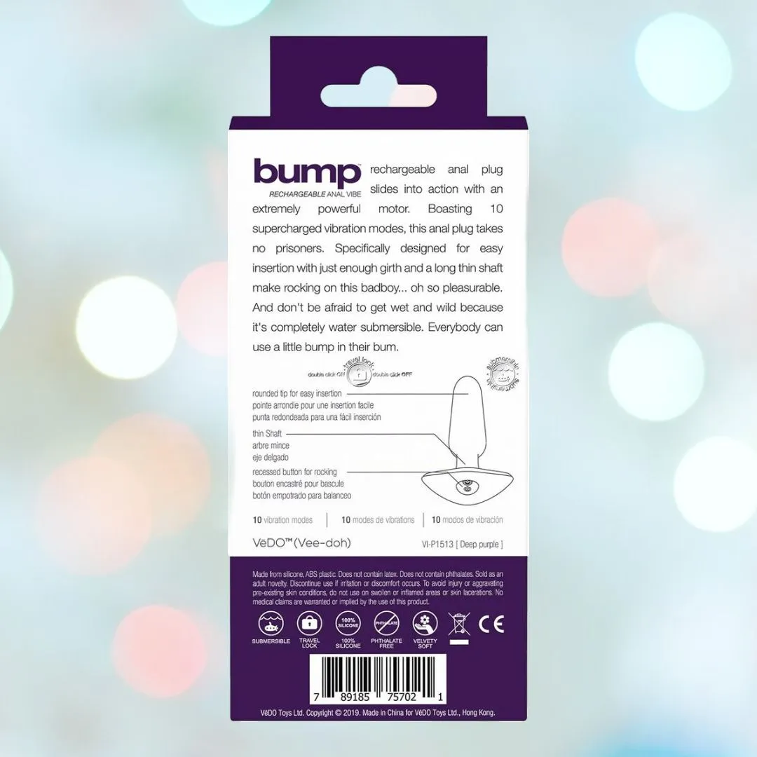 VeDO Bump Waterproof Anal Vibrator
