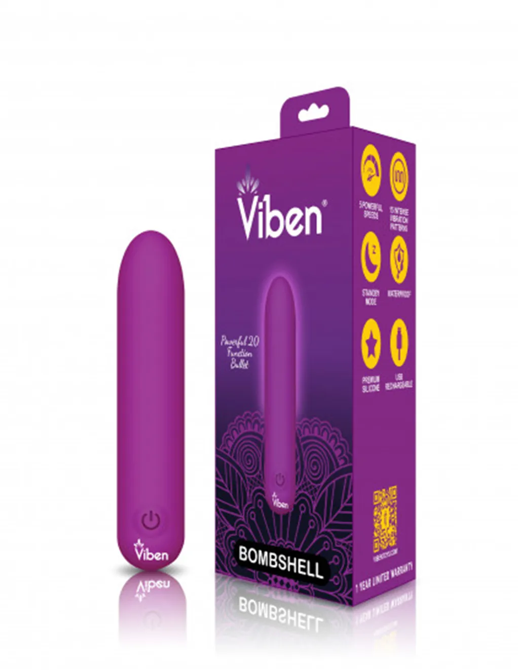 Viben Bombshell Flexible Bullet
