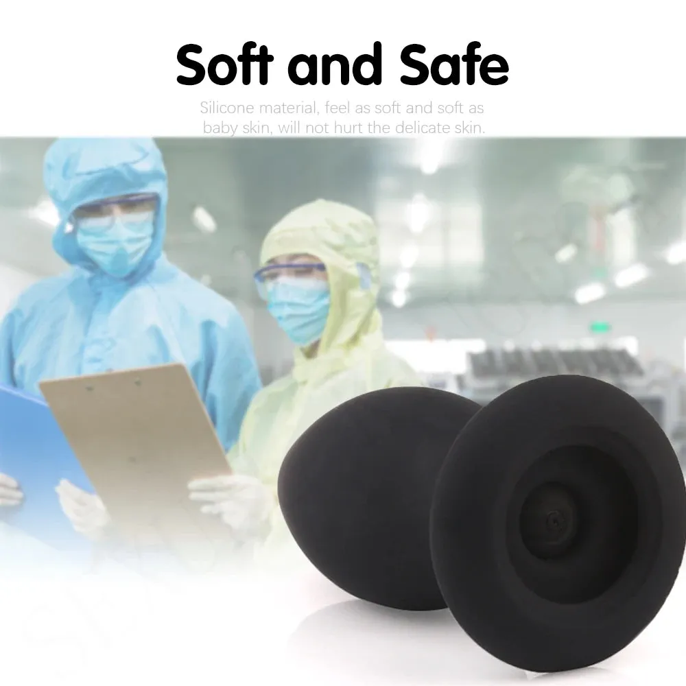 Vibrating Butt Plug Tail - Furry Fox Anal Plug Sex Toys for Men Women