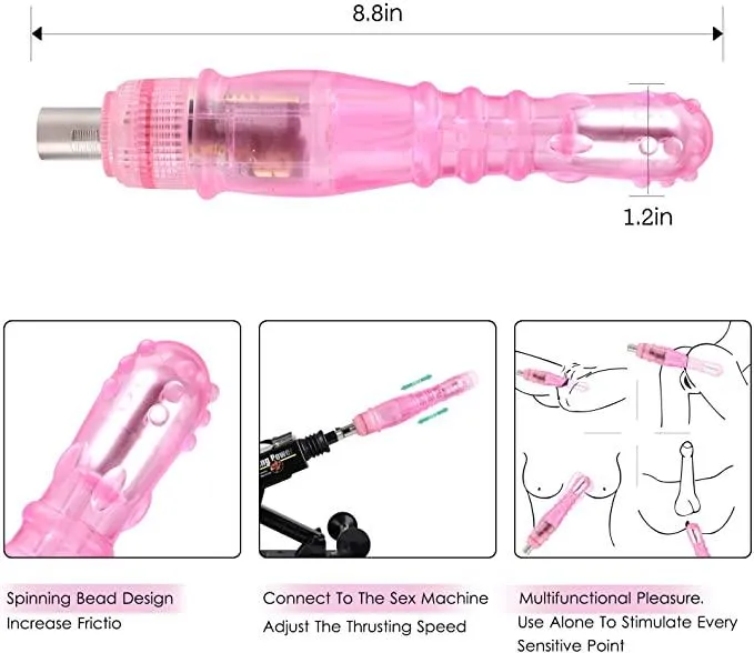Vibrating Sex Machine Attachment Combo #16