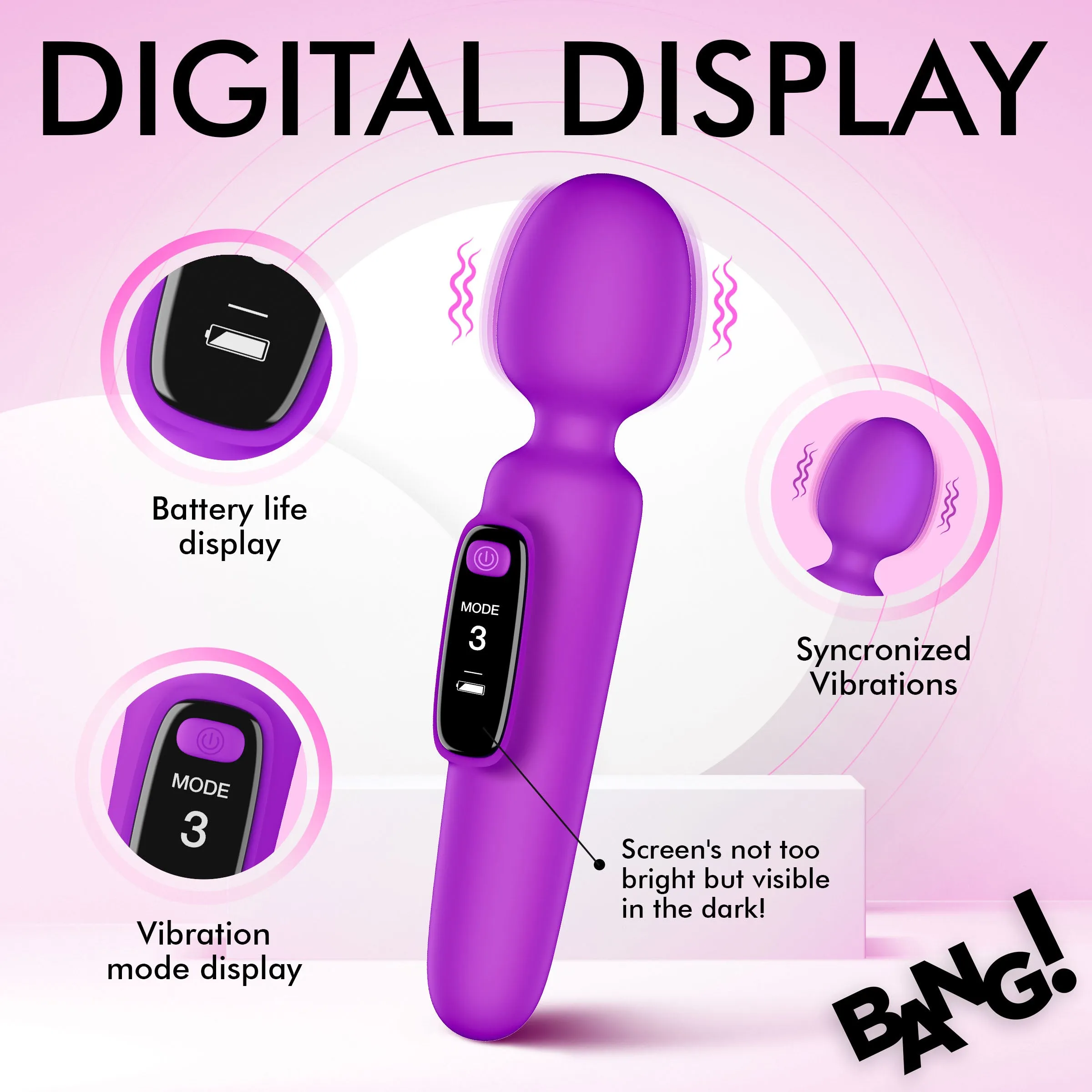 Wand With Digital Display
