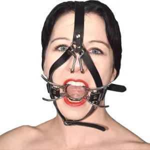 Zado Nose Hook Spider Leg Mouth Gag Mask | Adjustable | Fetish | Unisex