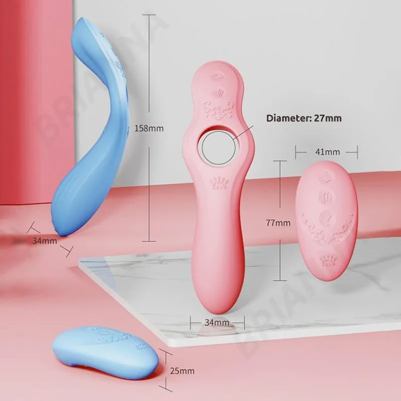ZALO Wearable Vibrator Silicone Bendable G-spot Clitoris Stimulator Wireless APP Penis Massager